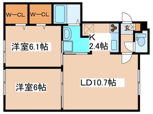 ルミエール涼の物件間取画像